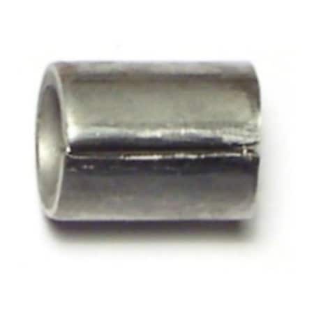 Midwest Fastener Round Spacer, Zinc Steel, 1/2 in Overall Lg, 1/4 in Inside Dia, 5 PK 71961